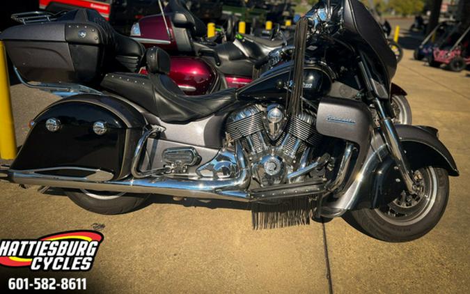 2017 Indian Roadmaster Steel Gray Over Thunder Black