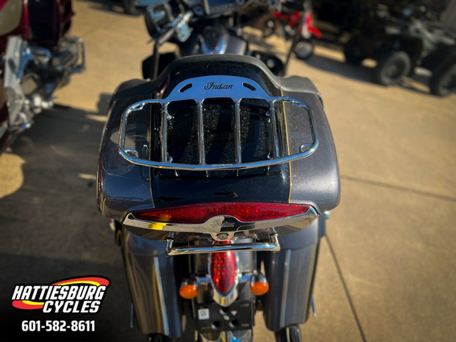 2017 Indian Roadmaster Steel Gray Over Thunder Black