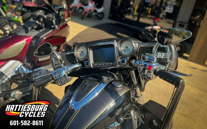 2017 Indian Roadmaster Steel Gray Over Thunder Black