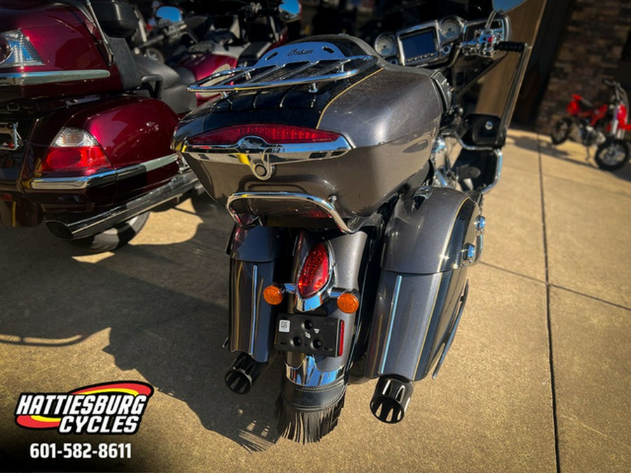 2017 Indian Roadmaster Steel Gray Over Thunder Black