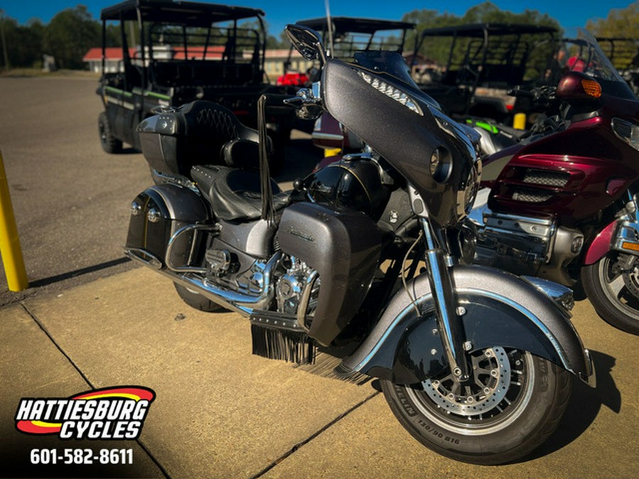 2017 Indian Roadmaster Steel Gray Over Thunder Black