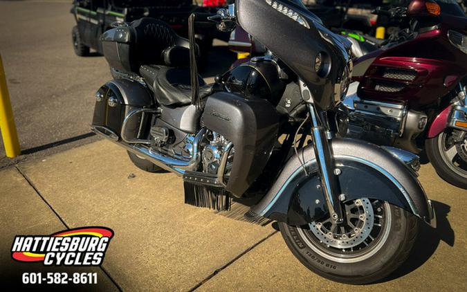 2017 Indian Roadmaster Steel Gray Over Thunder Black