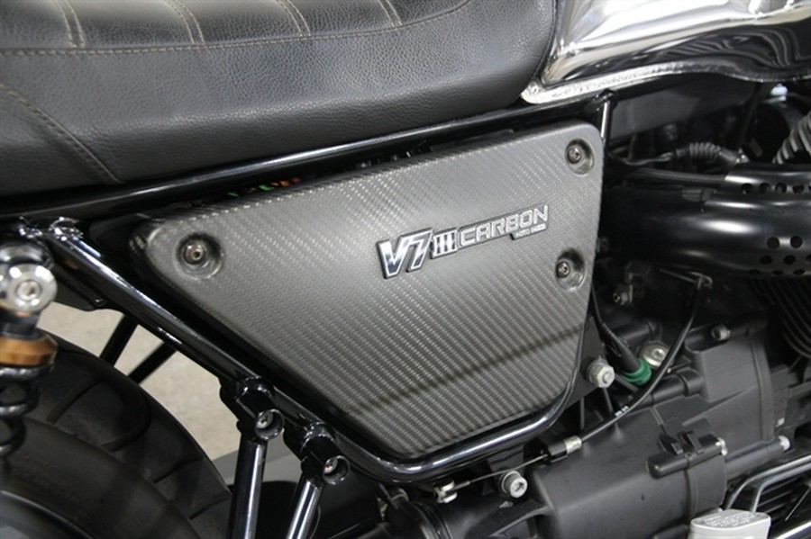 2018 MOTO GUZZI V7 III CARBON SHINE