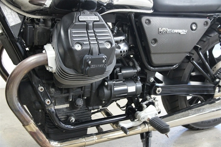 2018 MOTO GUZZI V7 III CARBON SHINE
