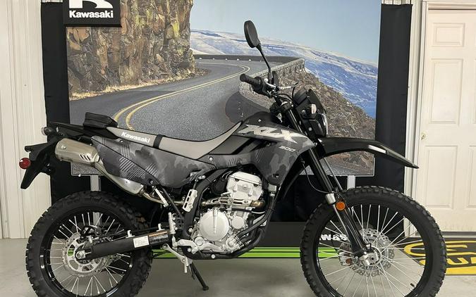 2024 Kawasaki KLX®300 Cypher Camo Gray