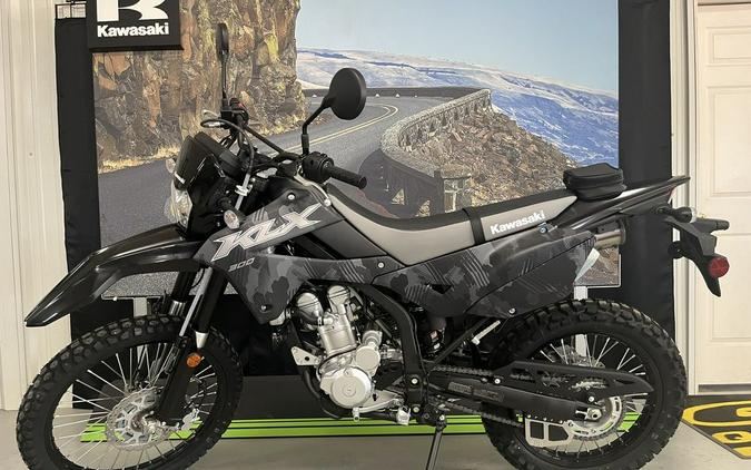 2024 Kawasaki KLX®300 Cypher Camo Gray