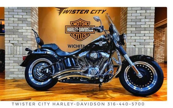 USED 2013 Harley-Davidson® Fat Boy® Lo, FLSTFB103