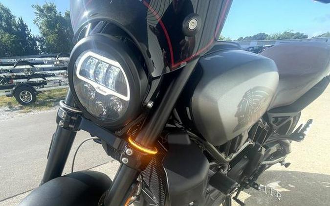 2022 Indian Motorcycle® FTR Rally Titanium Smoke