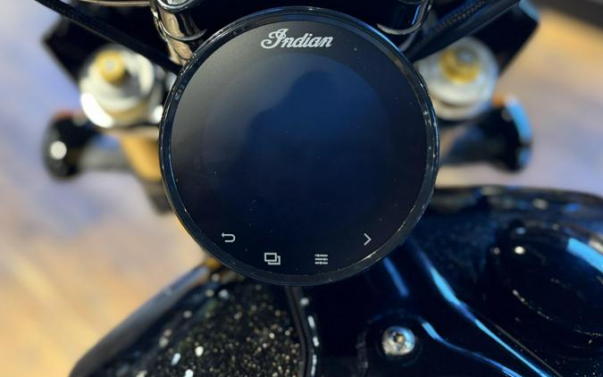 2026 Indian Motorcycle 101 SCOUT ONYX BLACK CRYSTAL W GRFX 49ST