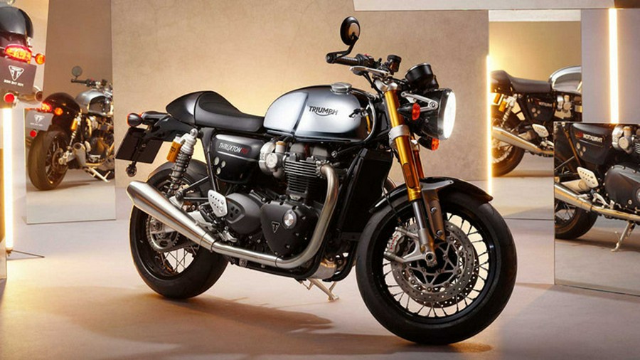 2023 Triumph Thruxton RS Chrome Edition Jet Black