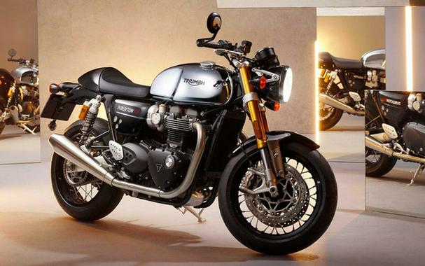 2023 Triumph Thruxton RS Chrome Edition Jet Black