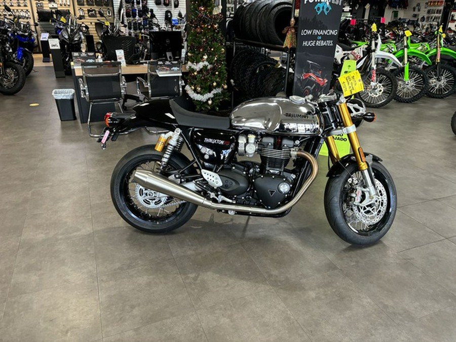 2023 Triumph Thruxton RS Chrome Edition Jet Black