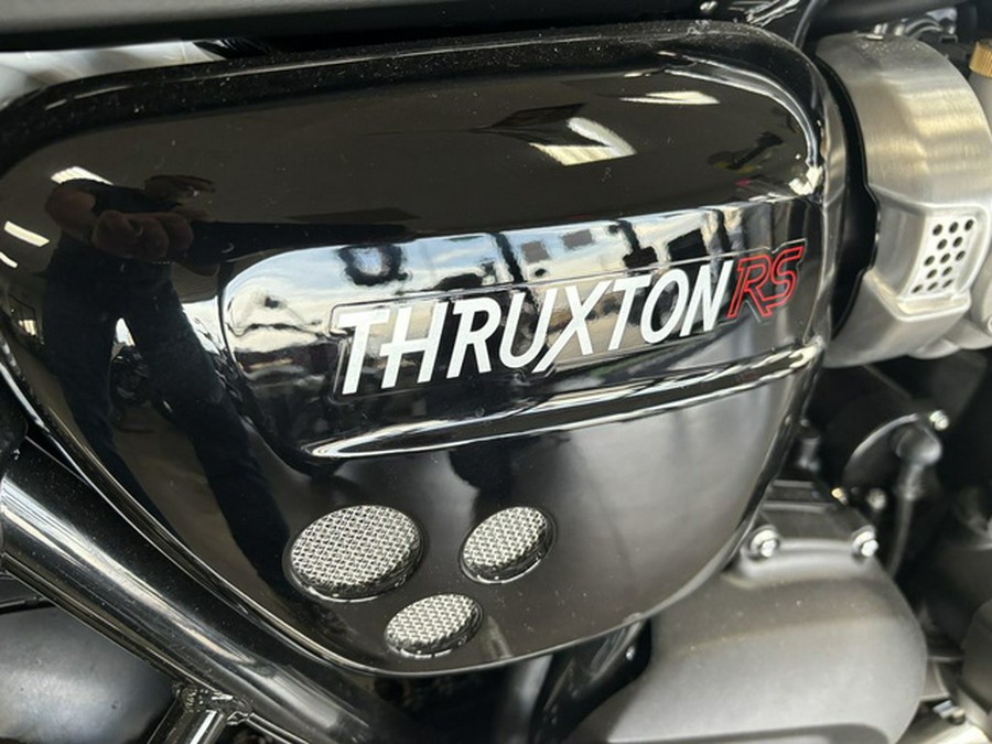 2023 Triumph Thruxton RS Chrome Edition Jet Black