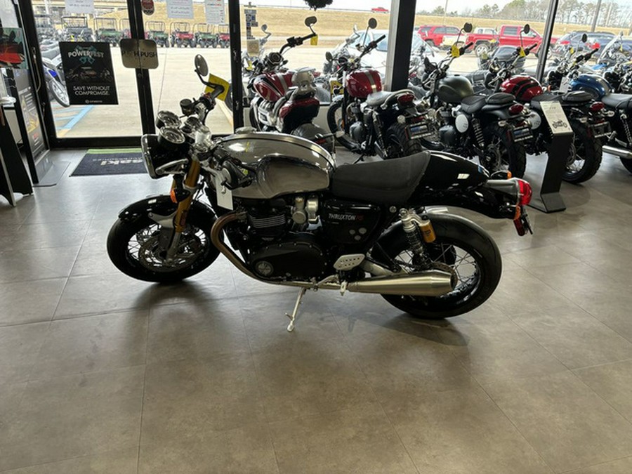 2023 Triumph Thruxton RS Chrome Edition Jet Black