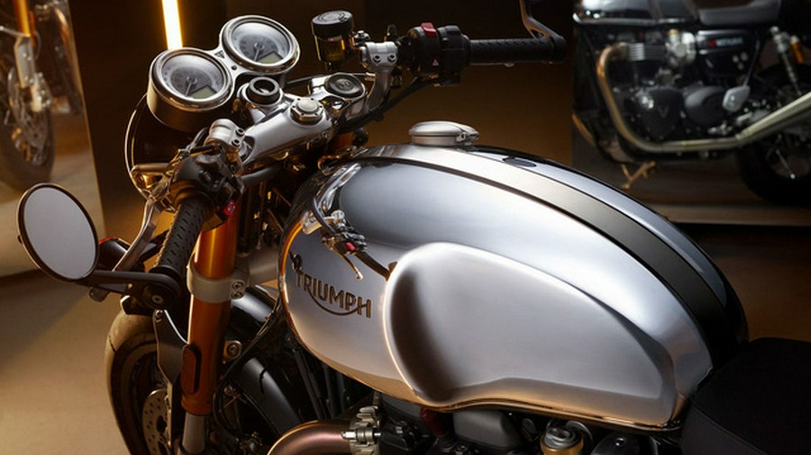 2023 Triumph Thruxton RS Chrome Edition Jet Black