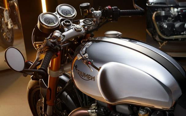 2023 Triumph Thruxton RS Chrome Edition Jet Black