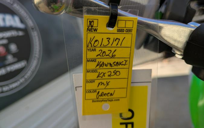 2026 Kawasaki KX 250