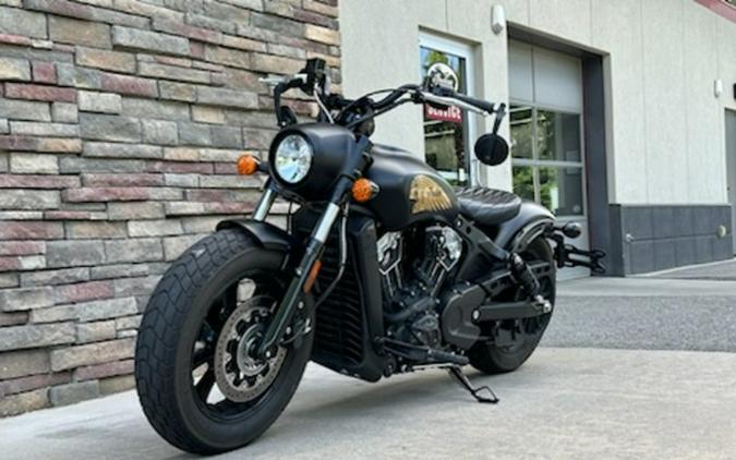 2021 Indian Scout Bobber ABS Thunder Black Smoke