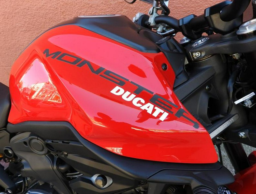 2022 Ducati Monster + Ducati Red