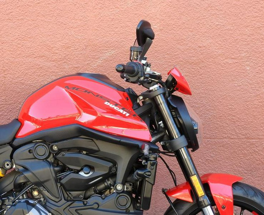 2022 Ducati Monster + Ducati Red