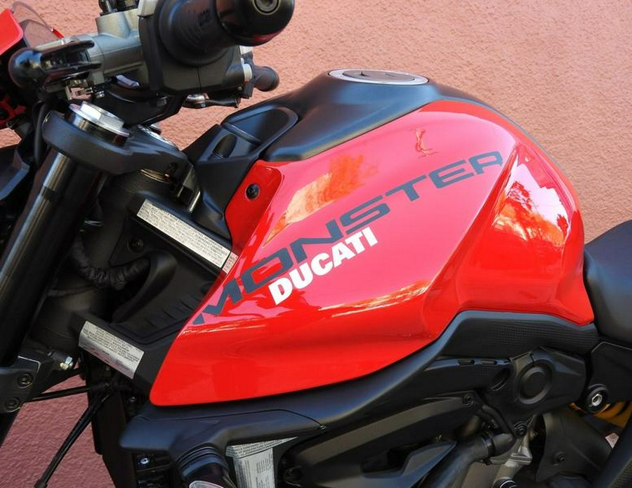 2022 Ducati Monster + Ducati Red