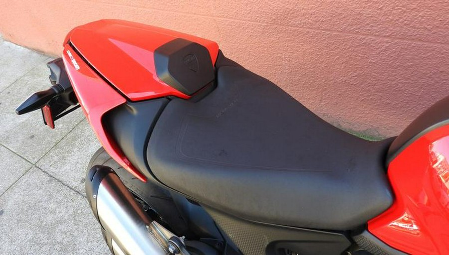 2022 Ducati Monster + Ducati Red