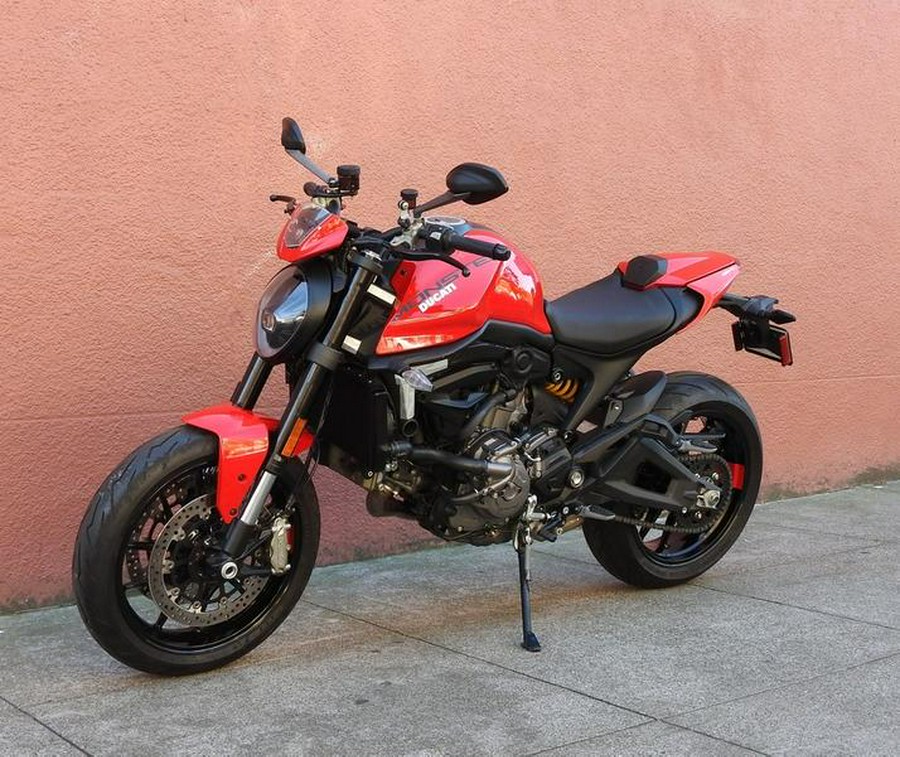 2022 Ducati Monster + Ducati Red