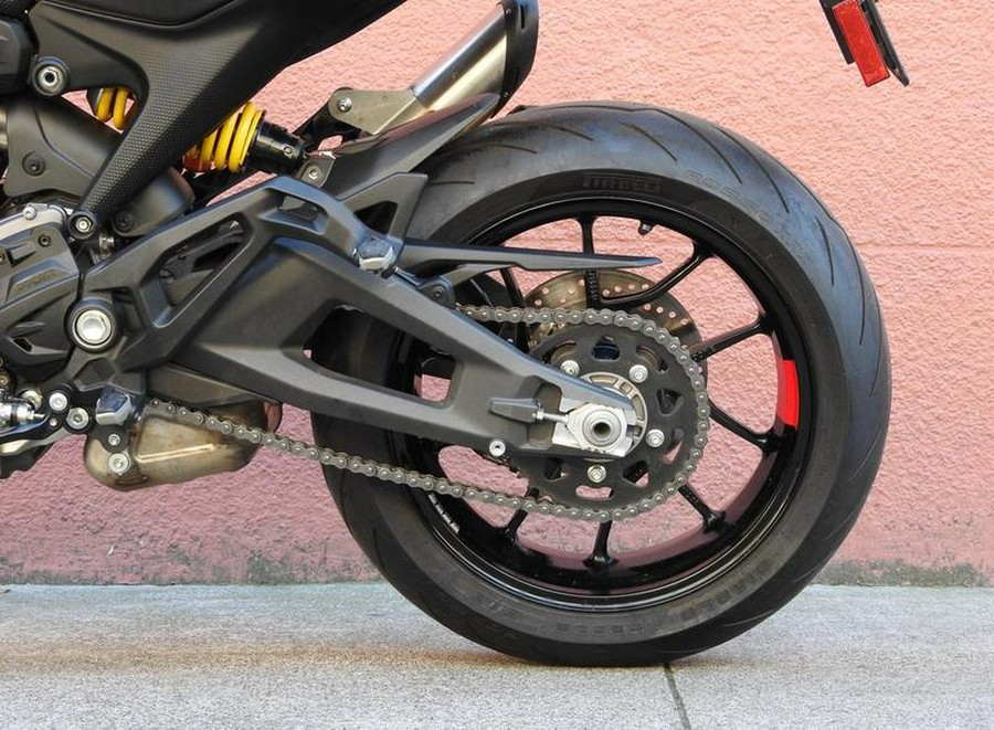 2022 Ducati Monster + Ducati Red