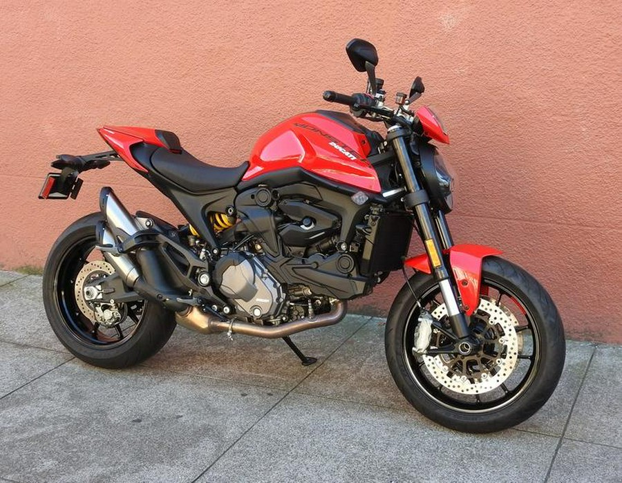 2022 Ducati Monster + Ducati Red