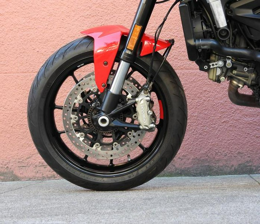 2022 Ducati Monster + Ducati Red