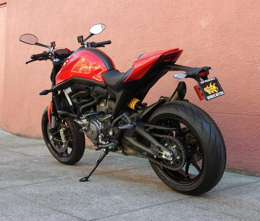 2022 Ducati Monster + Ducati Red