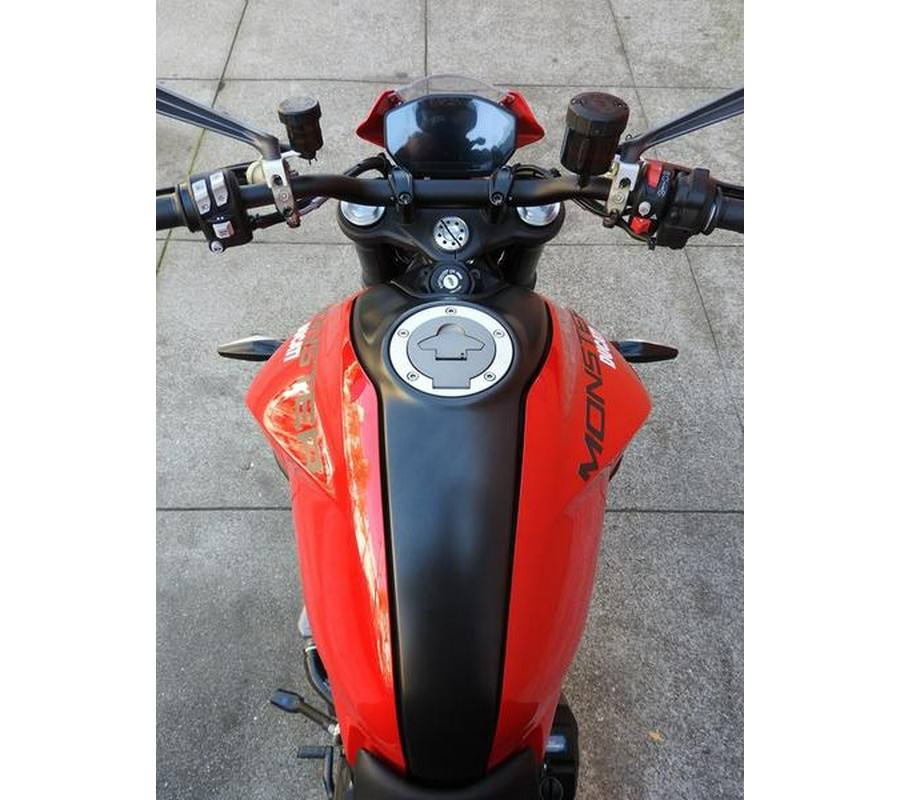 2022 Ducati Monster + Ducati Red