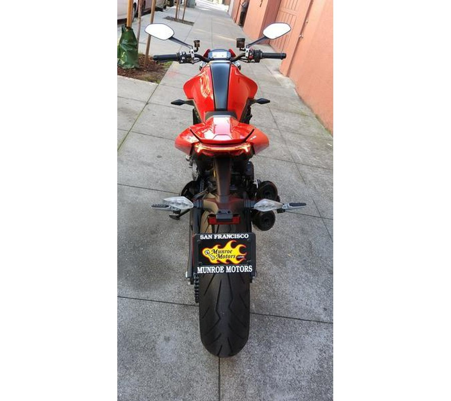 2022 Ducati Monster + Ducati Red