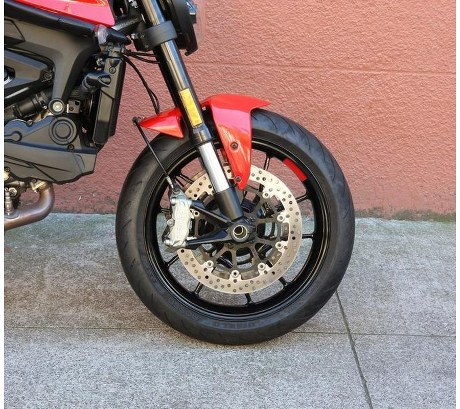 2022 Ducati Monster + Ducati Red