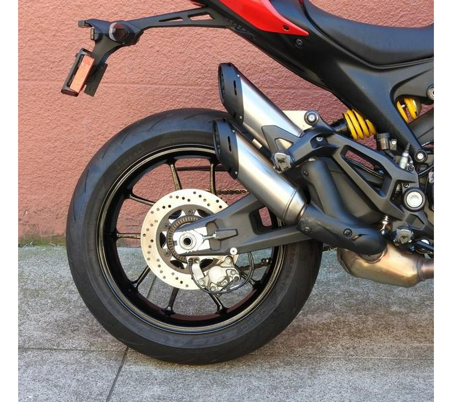 2022 Ducati Monster + Ducati Red