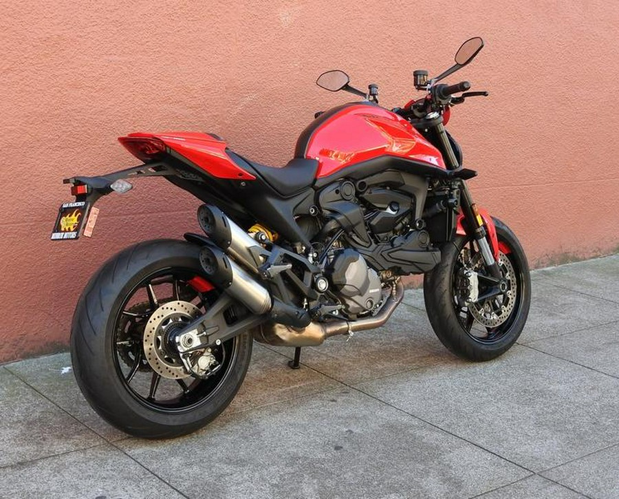 2022 Ducati Monster + Ducati Red