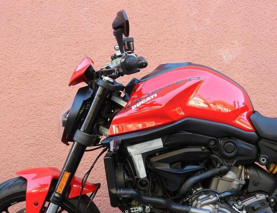2022 Ducati Monster + Ducati Red