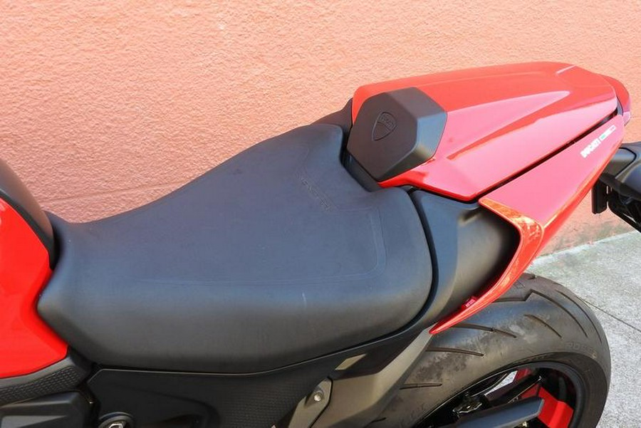 2022 Ducati Monster + Ducati Red