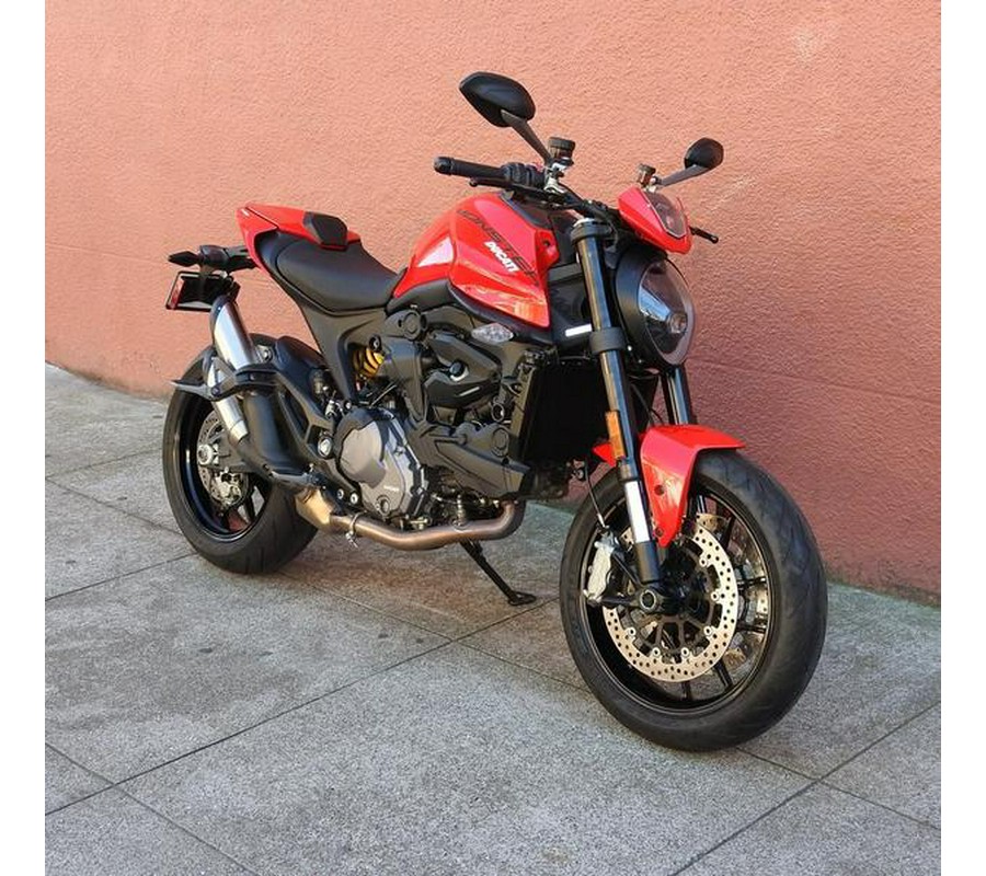 2022 Ducati Monster + Ducati Red