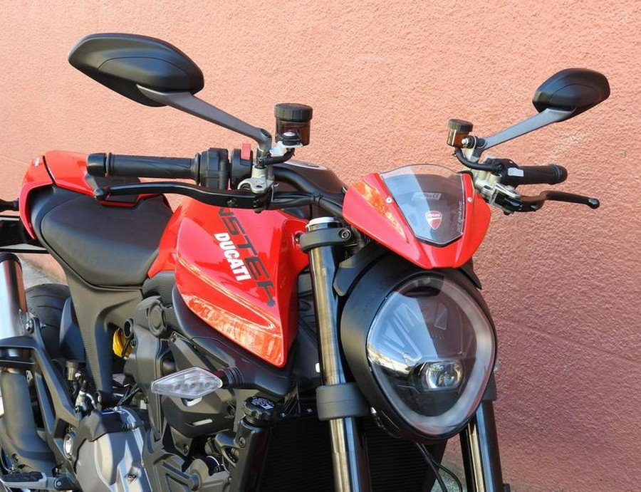 2022 Ducati Monster + Ducati Red