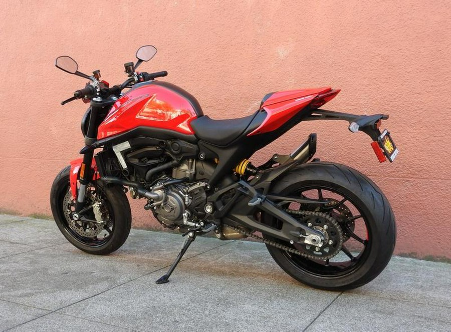 2022 Ducati Monster + Ducati Red
