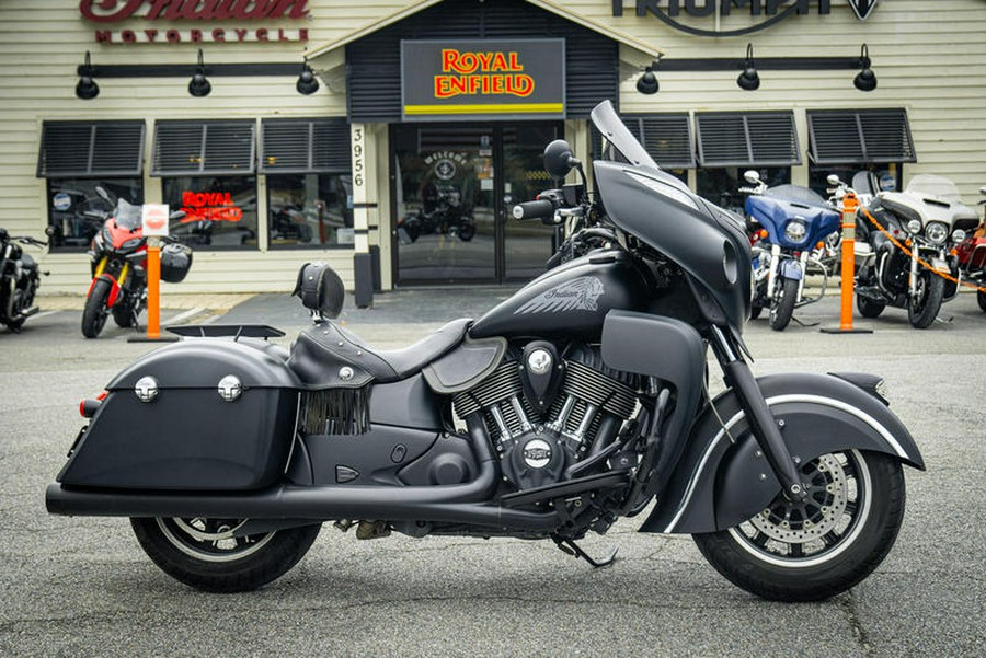 2017 Indian Motorcycle® Chieftain Dark Horse® Thunder Black Smoke