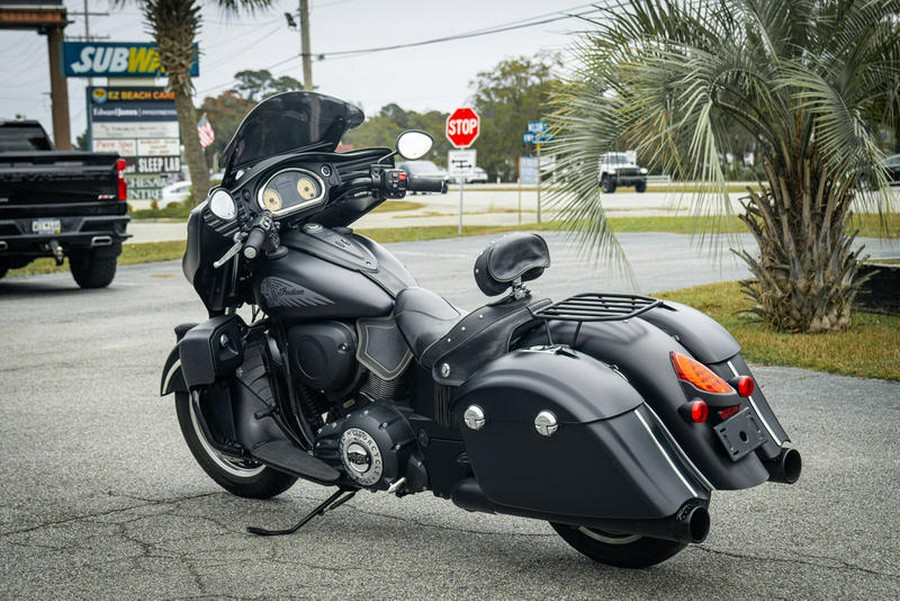 2017 Indian Motorcycle® Chieftain Dark Horse® Thunder Black Smoke