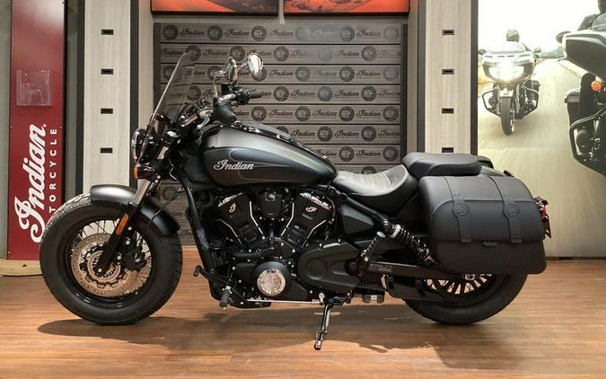 2025 Indian Motorcycle® Super Scout® Black Smoke with Graphics
