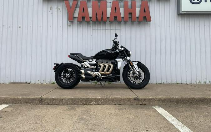 2022 Triumph Rocket 3 R Black Sapphire Black Silver Ice