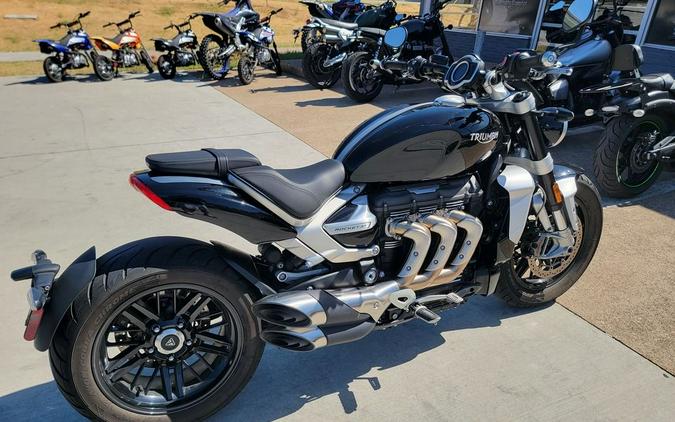 2022 Triumph Rocket 3 R Black Sapphire Black Silver Ice