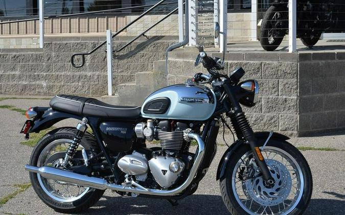 2023 Triumph Bonneville T120 Chrome Edition Meriden Blue