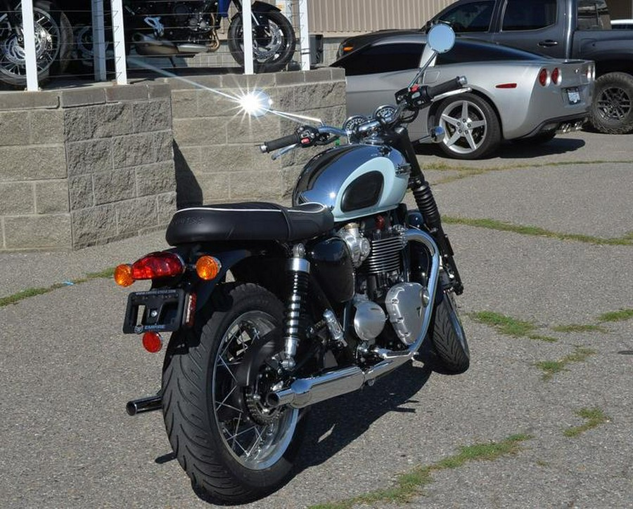 2023 Triumph Bonneville T120 Chrome Edition Meriden Blue