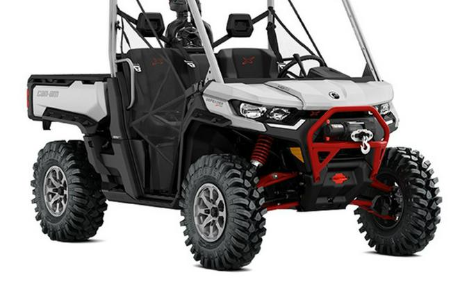 2025 Can-Am Defender X Mr HD10 Hyper Silver & Legion Red