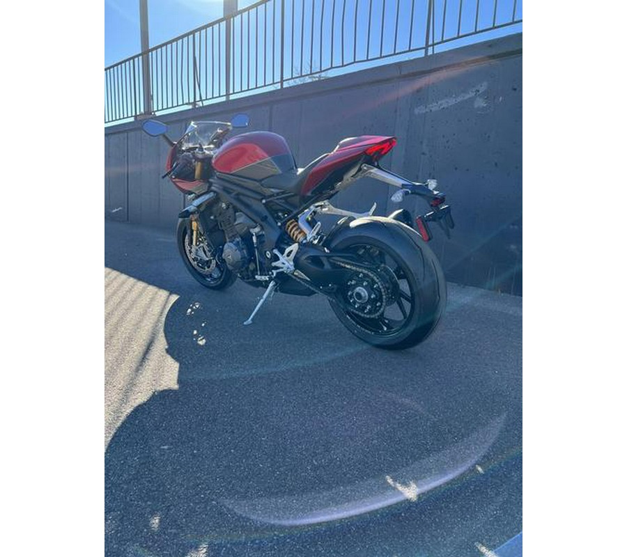 2023 Triumph Speed Triple 1200 RR Red Hopper / Storm Grey